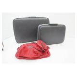 Vintage Suitcase Set & Catherine Kelly Modern Travel Bag Set