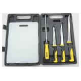 Stanley 5 Piece Fish Fillet Set. Portable, with case