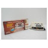 Vintage NEW GE Self-Clear Iron, Vintage Hamilton Beach Iron
