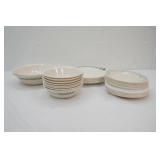 Corelle Dinnerware. The Majority is the "Farm Fresh" Pattern
