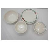 Corelle Dinnerware. The Majority is the "Farm Fresh" Pattern