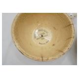 Vintage Fire-King Milk Glass Hand-Painted Bowl, Co-Op Farmers Union Pottery Bowl, Vintage China, Ceramics and more