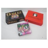 Games & Puzzles: Oodles, Scattergories, NEW Curious Kitten Puzzle