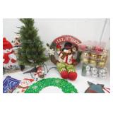 2 Boxes of Holiday & Christmas Decor. Variety. Both New and Used