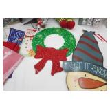 2 Boxes of Holiday & Christmas Decor. Variety. Both New and Used