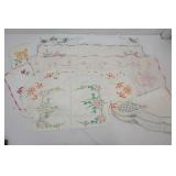 Vintage Embroidered Linens