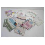 Vintage New Embroidered Pillow Cases, Percale Pillowcases, Teddy Bear Pillow Cases