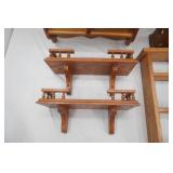 Wooden Shelves and Shadow Box-Type Shelves