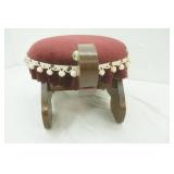 Vintage Turtle Ottoman Footstool