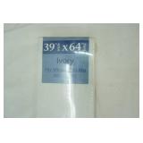 King Size Bedskirt NEW/White & NEW Ivory Mini Blind