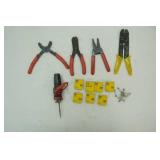 Hand Tools: Wire Strippers, Tester, Fuses
