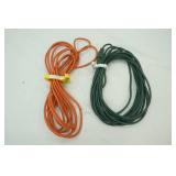 Extension Cords. Lengths unknown. 2ct