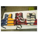 3ct Life Jackets. Adult Sized Super Large, Super Large, ? XL