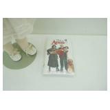 Vintage Porcelain Doll 21" tall & Unopened VHS "Anie" Walt Disney Home Video