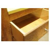 Vintage Locker Cabinet with 4 drawers & countertop 34"x 19"x 5