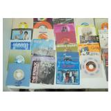 Vintage 45 Records. Donna summers, Diana Ross, Conway Twitty, The Moody Blues, Rod Stewart, Elton John, Olivia Newton John & More