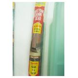 2 totes door sweep amd bottom door seal