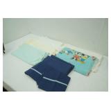 Flat Sheets, Vintage Disney Sheets. Pillow Cases. Queen/Full Size