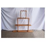 Oak Shelf (shadow-box type) 41"x 41"