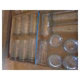 Lot of assorted glassware. As shown. CASH ON SITE ONLY. PICKUP IS TUESDAY MAY 26TH FROM 11 AM TO 4 PM ONLY. THERE IS NO OTHER OPPORTUNITY TO PICK UP YOUR TIEM THAN THIS TIME & REGARDLESS WHAT THE SCHE