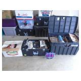 2 bins & 1 box of assorted household. As shown. CEntry bench setee. As shown. CASH ON SITE ONLY. PICKUP IS TUESDAY MAY 26TH FROM 11 AM TO 4 PM ONLY. THERE IS NO OTHER OPPORTUNITY TO PICK UP YOUR ITEM 