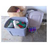 2 bins & 1 box of assorted household. As shown. Entry bench setee. As shown. CASH ON SITE ONLY. PICKUP IS TUESDAY MAY 26TH FROM 11 AM TO 4 PM ONLY. THERE IS NO OTHER OPPORTUNITY TO PICK UP YOUR ITEM T