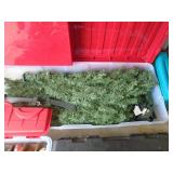 Chrsitmas items & a fog machine. As shown. Entry bench setee. As shown. CASH ON SITE ONLY. PICKUP IS TUESDAY MAY 26TH FROM 11 AM TO 4 PM ONLY. THERE IS NO OTHER OPPORTUNITY TO PICK UP YOUR ITEM THAN T