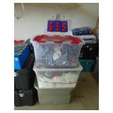 3 bins of Christmas items. As shown. Entry bench setee. As shown. CASH ON SITE ONLY. PICKUP IS TUESDAY MAY 26TH FROM 11 AM TO 4 PM ONLY. THERE IS NO OTHER OPPORTUNITY TO PICK UP YOUR ITEM THAN THIS TI