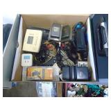 Bin & boxes of electronics. As shown. Entry bench setee. As shown. CASH ON SITE ONLY. PICKUP IS TUESDAY MAY 26TH FROM 11 AM TO 4 PM ONLY. THERE IS NO OTHER OPPORTUNITY TO PICK UP YOUR ITEM THAN THIS T
