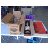 Christmas items, wine bottle & knives. As shown. Entry bench setee. As shown. CASH ON SITE ONLY. PICKUP IS TUESDAY MAY 26TH FROM 11 AM TO 4 PM ONLY. THERE IS NO OTHER OPPORTUNITY TO PICK UP YOUR ITEM 
