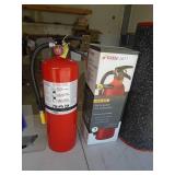 2 fire extinguishers & speaker. As shown. Entry bench setee. As shown. CASH ON SITE ONLY. PICKUP IS TUESDAY MAY 26TH FROM 11 AM TO 4 PM ONLY. THERE IS NO OTHER OPPORTUNITY TO PICK UP YOUR ITEM THAN TH