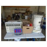 Air conditioner, heater & pumps. As shown. Entry bench setee. As shown. CASH ON SITE ONLY. PICKUP IS TUESDAY MAY 26TH FROM 11 AM TO 4 PM ONLY. THERE IS NO OTHER OPPORTUNITY TO PICK UP YOUR ITEM THAN T