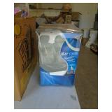 Laundry baskets & boxes of assorted. As shown. Entry bench setee. As shown. CASH ON SITE ONLY. PICKUP IS TUESDAY MAY 26TH FROM 11 AM TO 4 PM ONLY. THERE IS NO OTHER OPPORTUNITY TO PICK UP YOUR ITEM TH