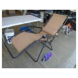 Anti gravity chair. As shown. CASH ON SITE ONLY. PICKUP IS TUESDAY MAY 26TH FROM 11 AM TO 4 PM ONLY. THERE IS NO OTHER OPPORTUNITY TO PICK UP YOUR TIEM THAN THIS TIME & REGARDLESS WHAT THE SCHEDULE ST