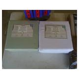 Assorted bedding. With curtains. As shown. CASH ON SITE ONLY. PICKUP IS TUESDAY MAY 26TH FROM 11 AM TO 4 PM ONLY. THERE IS NO OTHER OPPORTUNITY TO PICK UP YOUR TIEM THAN THIS TIME & REGARDLESS WHAT TH