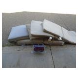 Patio furniture cushions. As shown. CASH ON SITE ONLY. PICKUP IS TUESDAY MAY 26TH FROM 11 AM TO 4 PM ONLY. THERE IS NO OTHER OPPORTUNITY TO PICK UP YOUR TIEM THAN THIS TIME & REGARDLESS WHAT THE SCHED