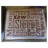 Queen size sheets & misc bedding. As shown. CASH ON SITE ONLY. PICKUP IS TUESDAY MAY 26TH FROM 11 AM TO 4 PM ONLY. THERE IS NO OTHER OPPORTUNITY TO PICK UP YOUR TIEM THAN THIS TIME & REGARDLESS WHAT T
