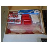 Box of new hangers & misc. CASH ON SITE ONLY. PICKUP IS TUESDAY MAY 26TH FROM 11 AM TO 4 PM ONLY. THERE IS NO OTHER OPPORTUNITY TO PICK UP YOUR TIEM THAN THIS TIME & REGARDLESS WHAT THE SCHEDULE STATE