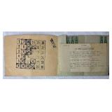 Vintage Stamps from War Rations, Defense Savings Bonds and A Story in Stamps Book