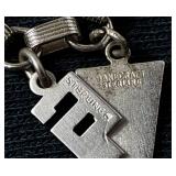Vintage Charm Bracelet with Souvenir and Personalized Sterling Silver Charms