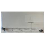 Sew Steady Table for Husqvarna Opal 670 18" x 24" , June Tailor & EZ Quilting Rulers and Sullivans USA Home Hobby Table Cutting Mat 36" x 59"