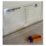 Sew Steady Table for Husqvarna Opal 670 18" x 24" , June Tailor & EZ Quilting Rulers and Sullivans USA Home Hobby Table Cutting Mat 36" x 59"