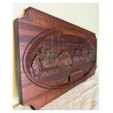 Last Supper Wood Carving Artwork