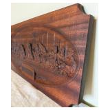 Last Supper Wood Carving Artwork