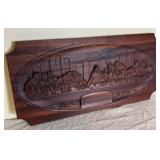Last Supper Wood Carving Artwork