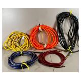Large Collection of Pneumatic Tools and Hose