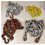 Tow Straps, Chains, Load Binder and Come-A-Long Bundle