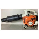 Stihl BG66 Blower - Gas Powered with Stihl Ear Protection and 50:1 Engineered Fuel/Oil Mix