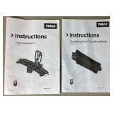 Thule Easyfold XT Bike Rack Model 903202 with Loading Ramp Model 933401 65 Max lbs. 1.25" Hitch
