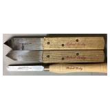 Lathe Collection - Wood Lathe and Turning & Measuring Tools, Chisels, Chisel Tips and Calipers